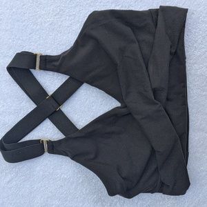 Buffbunny Candy Wrap Sports Bra Black Size Medium